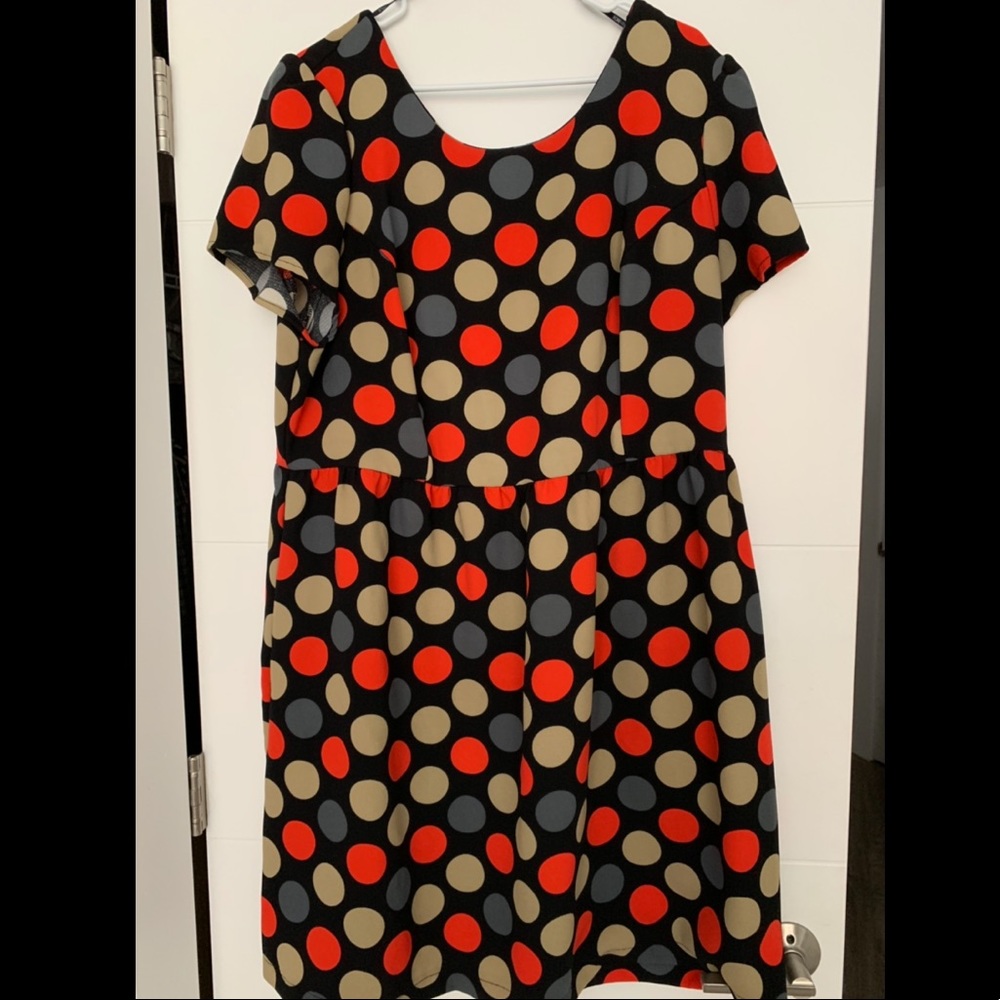 Polka Dot Plus size Forever 21 Dress